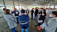 Equipe da Saúde vistoria parque de exposições para estabelecer protocolos sanitários da Expointer 2021